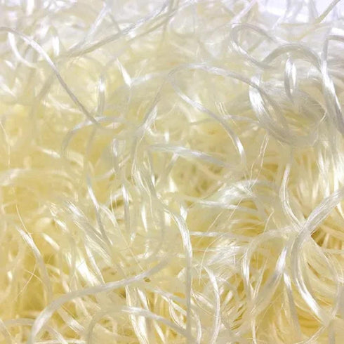 AussieSuperStore Art & Craft Essentials Sunshine Yellow Curly Hair 25g (in 6 colours) Curly Hair 25g (in 6 colours) | Doll Making Accessories HAIRSYE